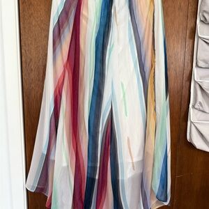 Tasha Polizzi Colorful Maxi Skirt